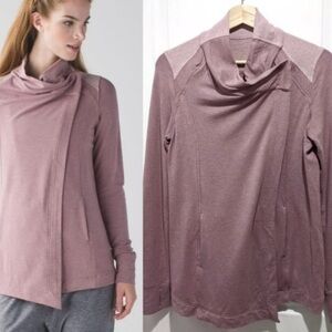 Lululemon Coast Wrapped Heathered Mod Chalky Rose